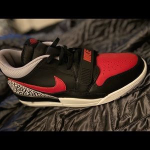 Nike Red and Black Sneakers